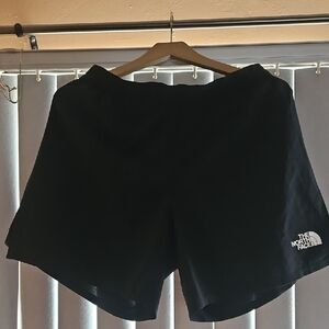 The North Face Mens Athletic Black Shorts